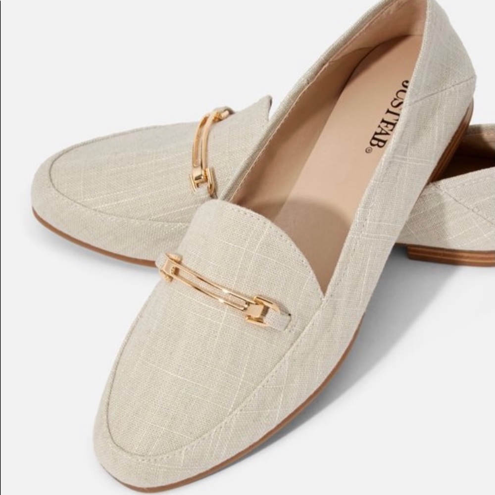 Aleeza Linen Loafers